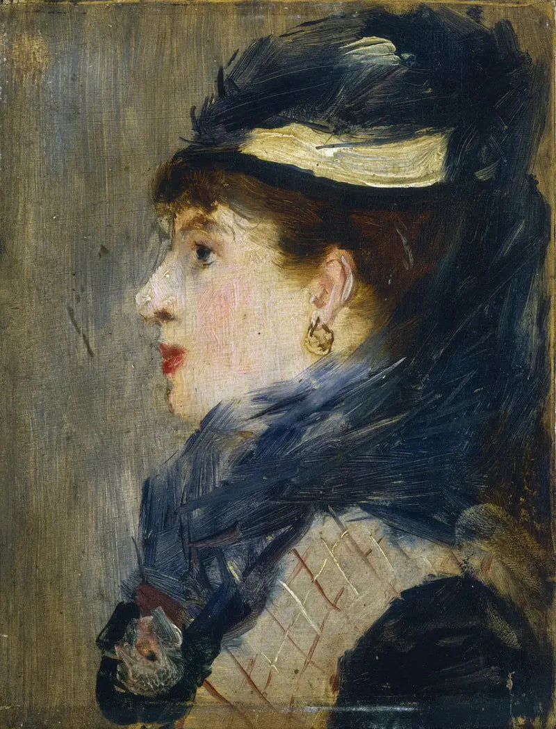Kvinnehode - Édouard Manet