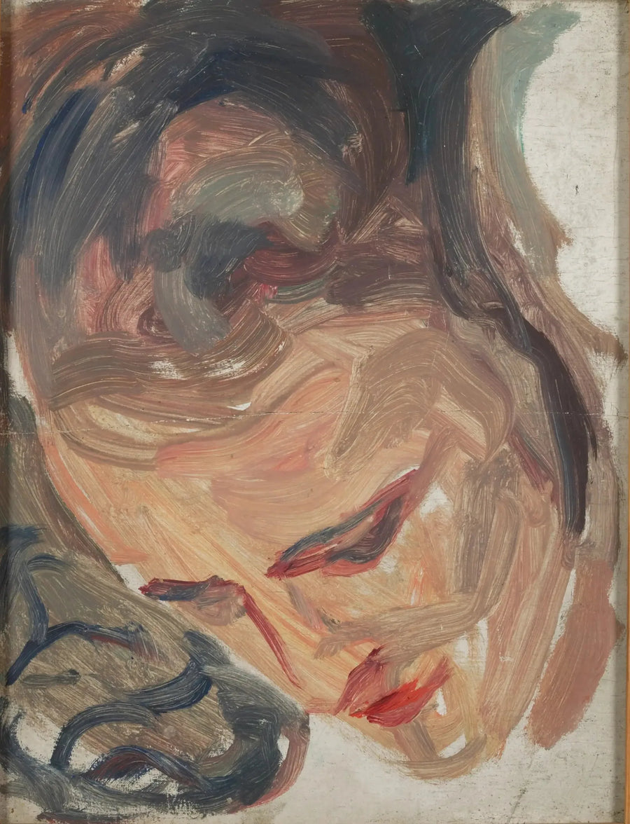 Kvinnehode - Edvard Munch