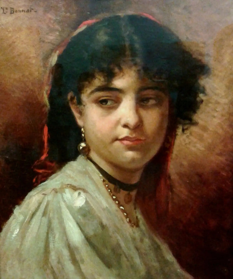 Kvinnes hode - Léon Bonnat
