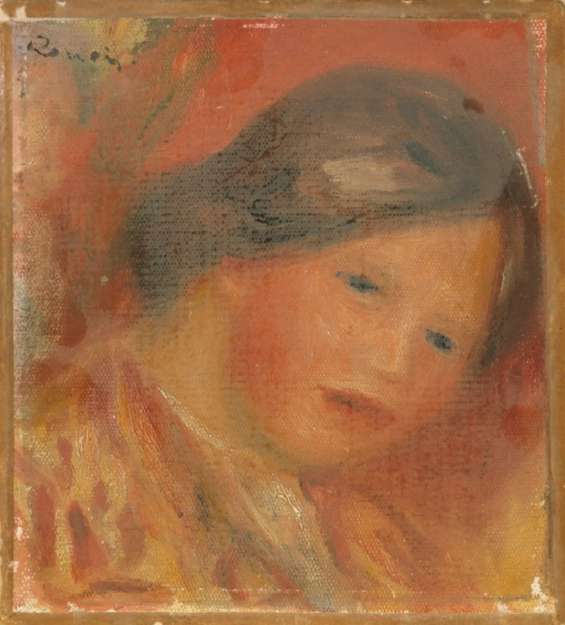 Kvinnehode - Pierre-Auguste Renoir
