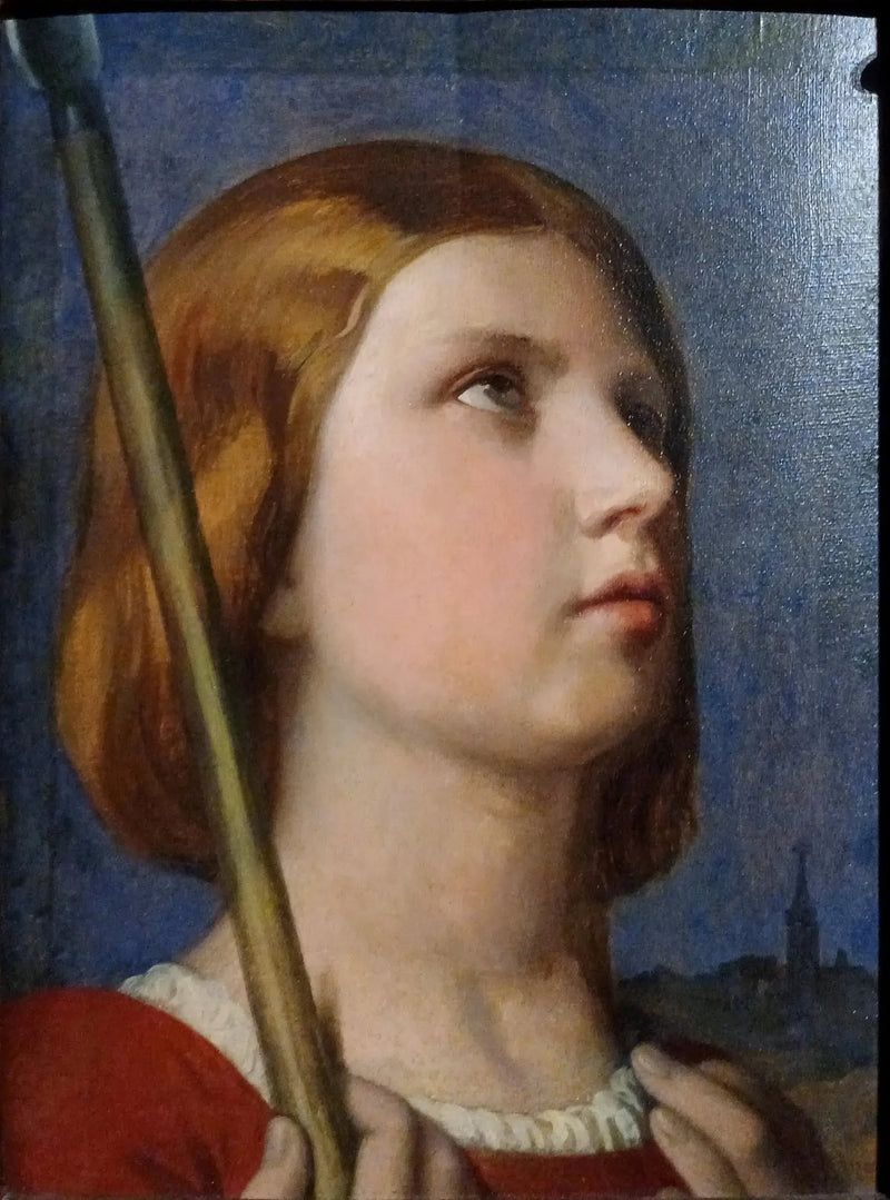 Jeanne d'Arc i ekstase-hode - Jean-Auguste-Dominique Ingres