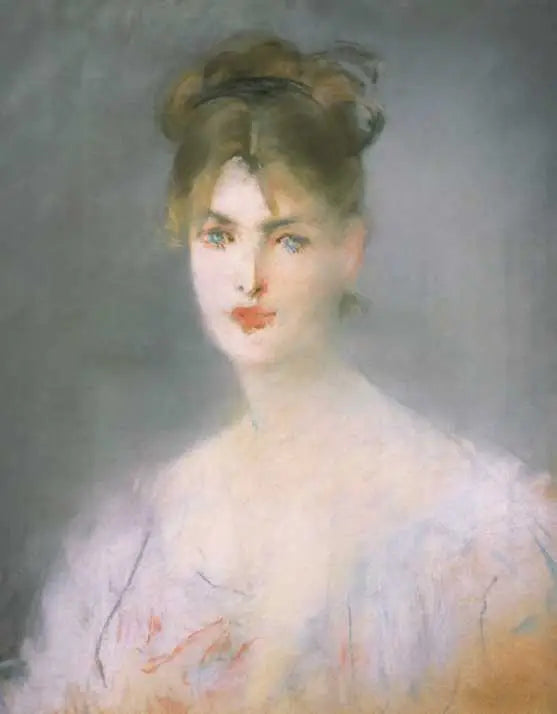 Hode av Ung Kvinne (Ellen Andrée) - Édouard Manet