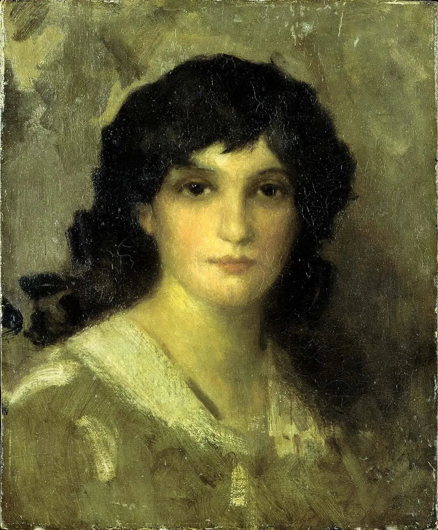 Ung kvinnes hode - James Abbott McNeill Whistler