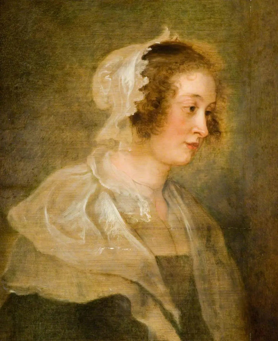 Ung kvinnehodet - Peter Paul Rubens