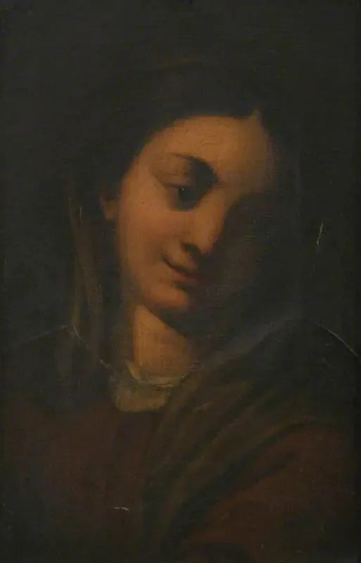 Jomfruens hode - Antonio da Correggio