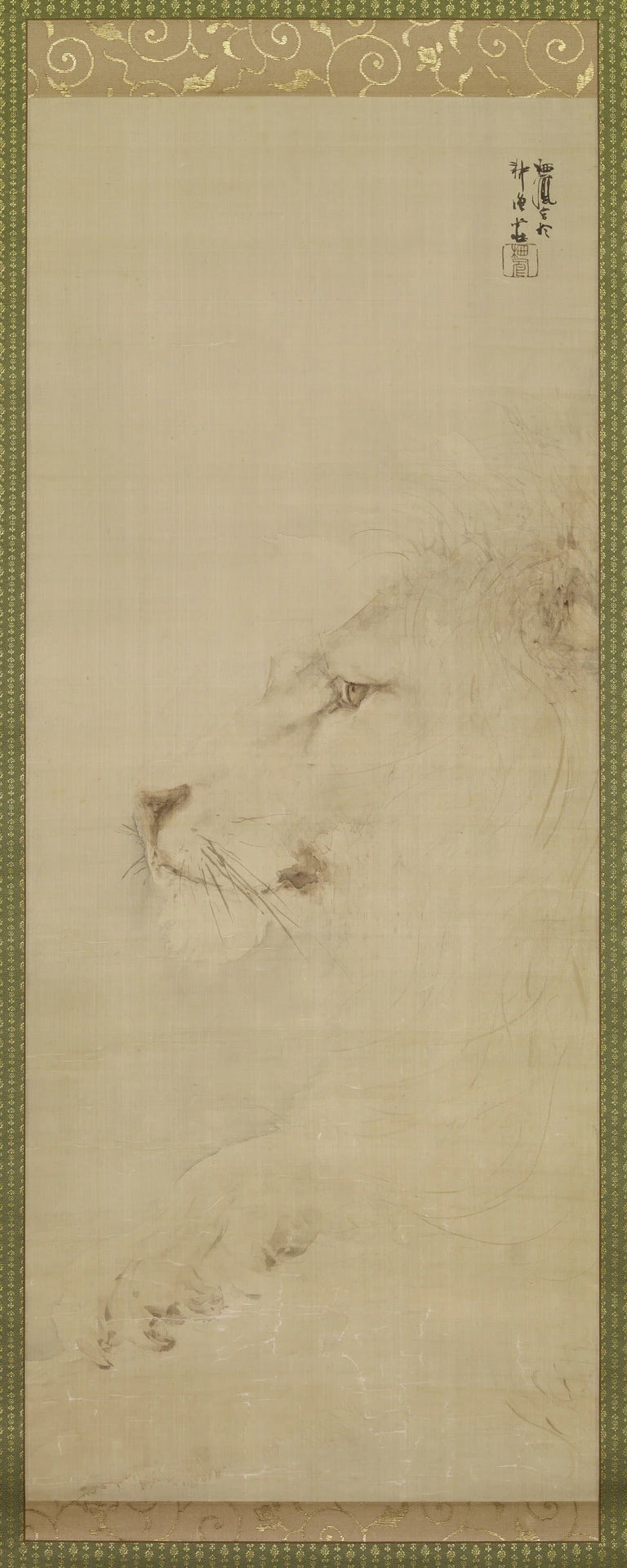 Tête de lion - Takeuchi Seihō