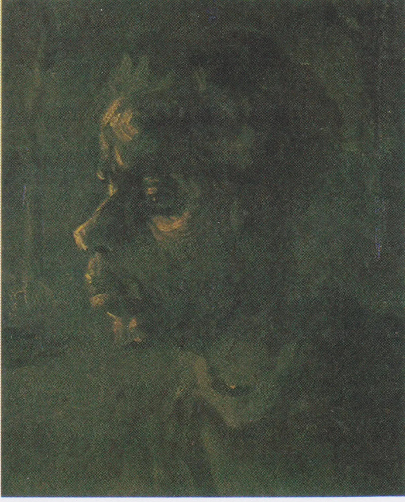 Bondekvinnehode - Vincent van Gogh