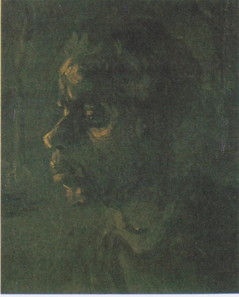 Bondekvinnehode - Vincent van Gogh