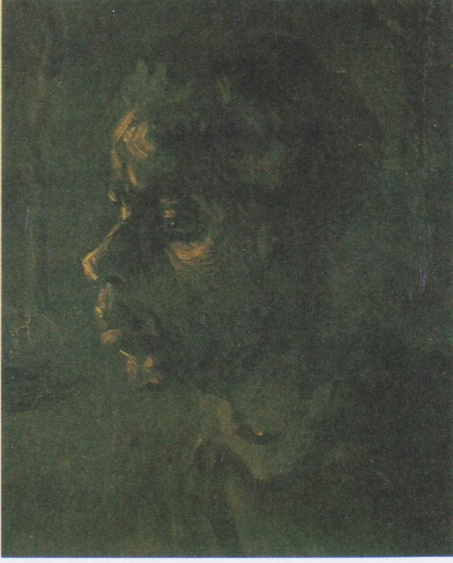 Bondekvinnehode - Vincent van Gogh