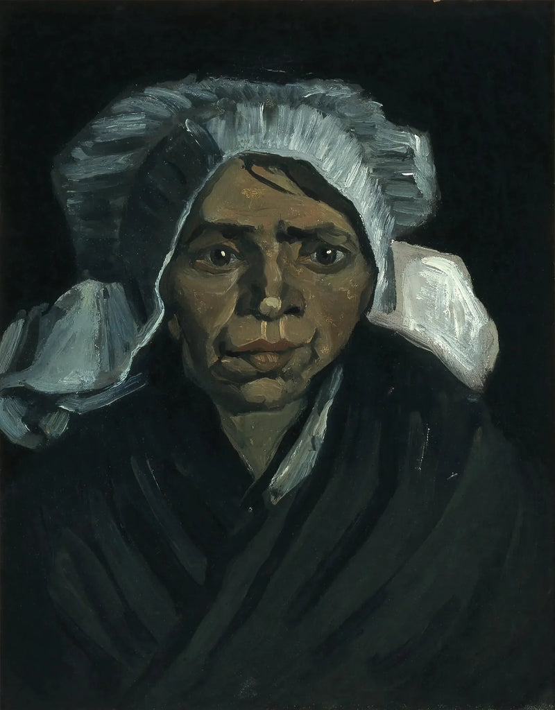 Bondekvinnehode - Vincent van Gogh