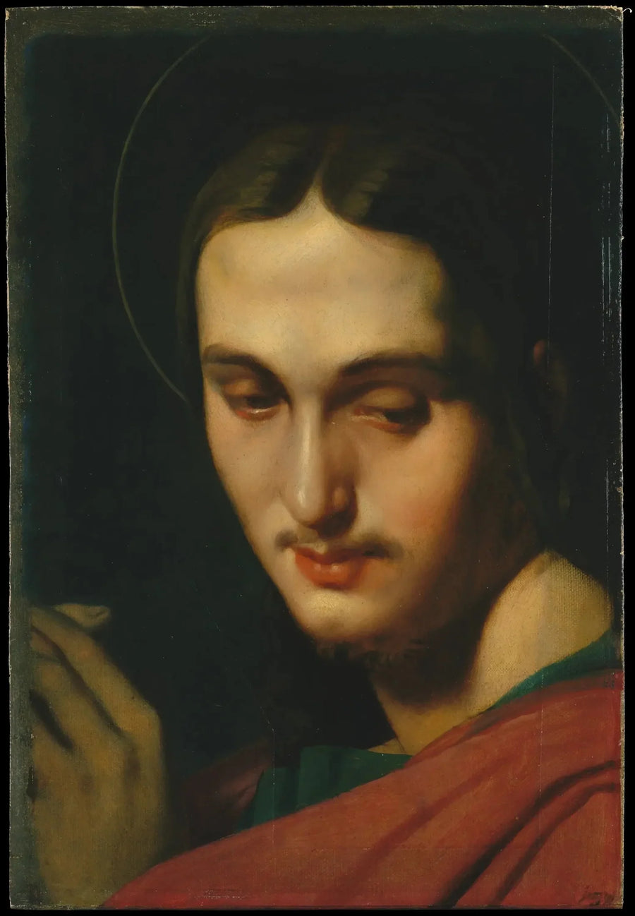 Hode av Johannes Evangelisten - Jean-Auguste-Dominique Ingres