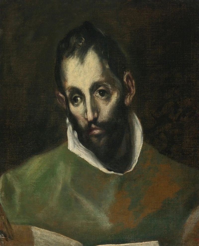 Hode av Saint Lukas evangelisten - El Greco