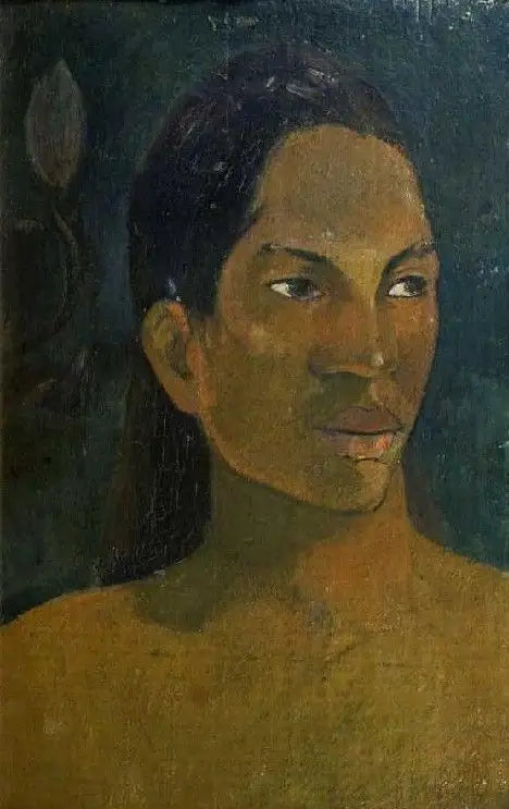 Tahitiansk hode - Paul Gauguin