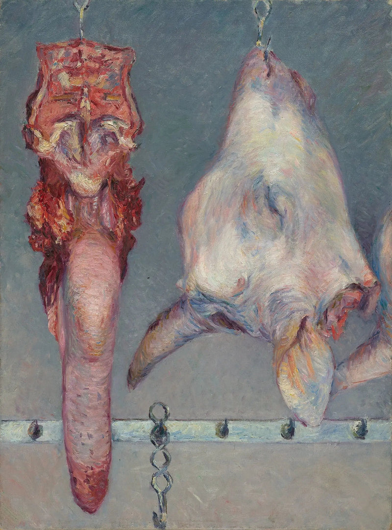 Kalvehode og okse tunge - Gustave Caillebotte