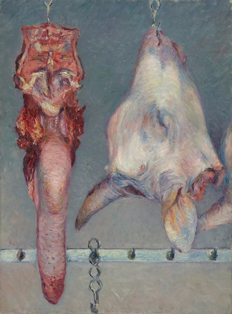 Kalvehode og okse tunge - Gustave Caillebotte