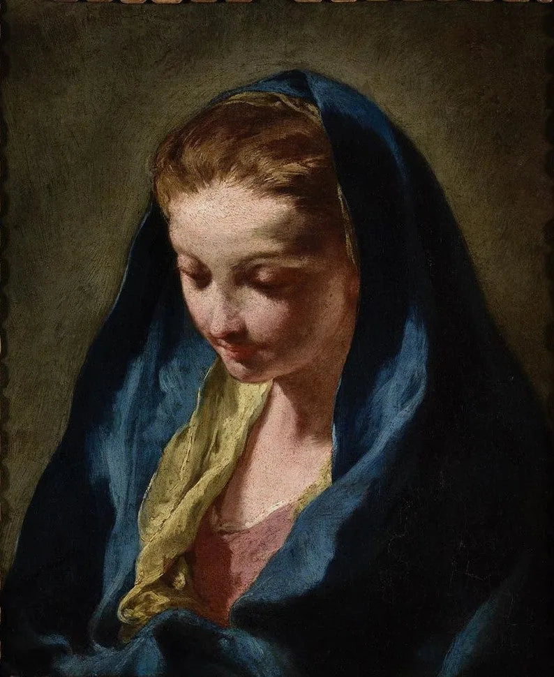 Jomfruens hode - Giovanni Battista Pittoni