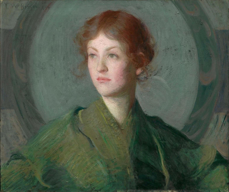 Dekorativ hode - Frank Weston Benson