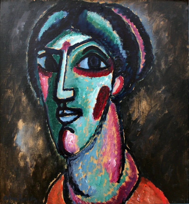 Hode i svart og grønt - Alexej von Jawlensky

Source:
Tête en noir et vert - Alexej von Jawlensky