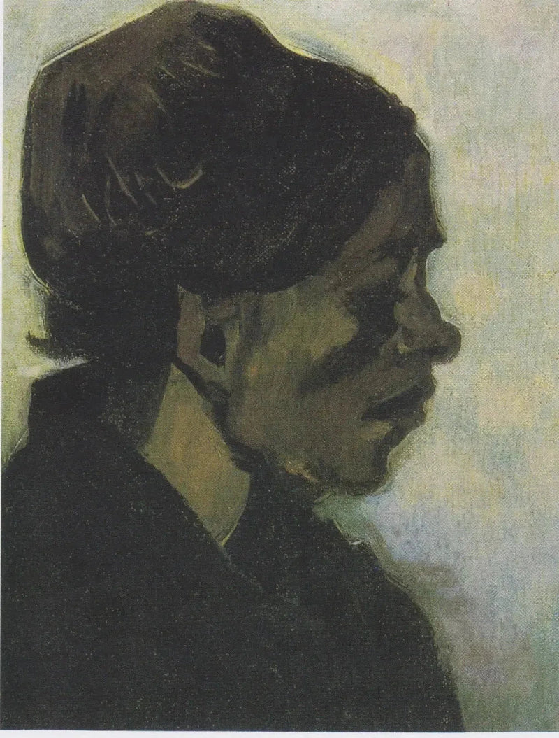 Kvinnehode - Vincent van Gogh