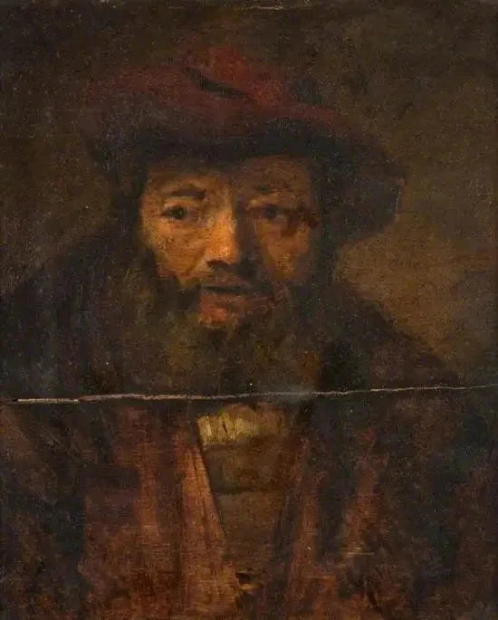 Skallet hode - Rembrandt
