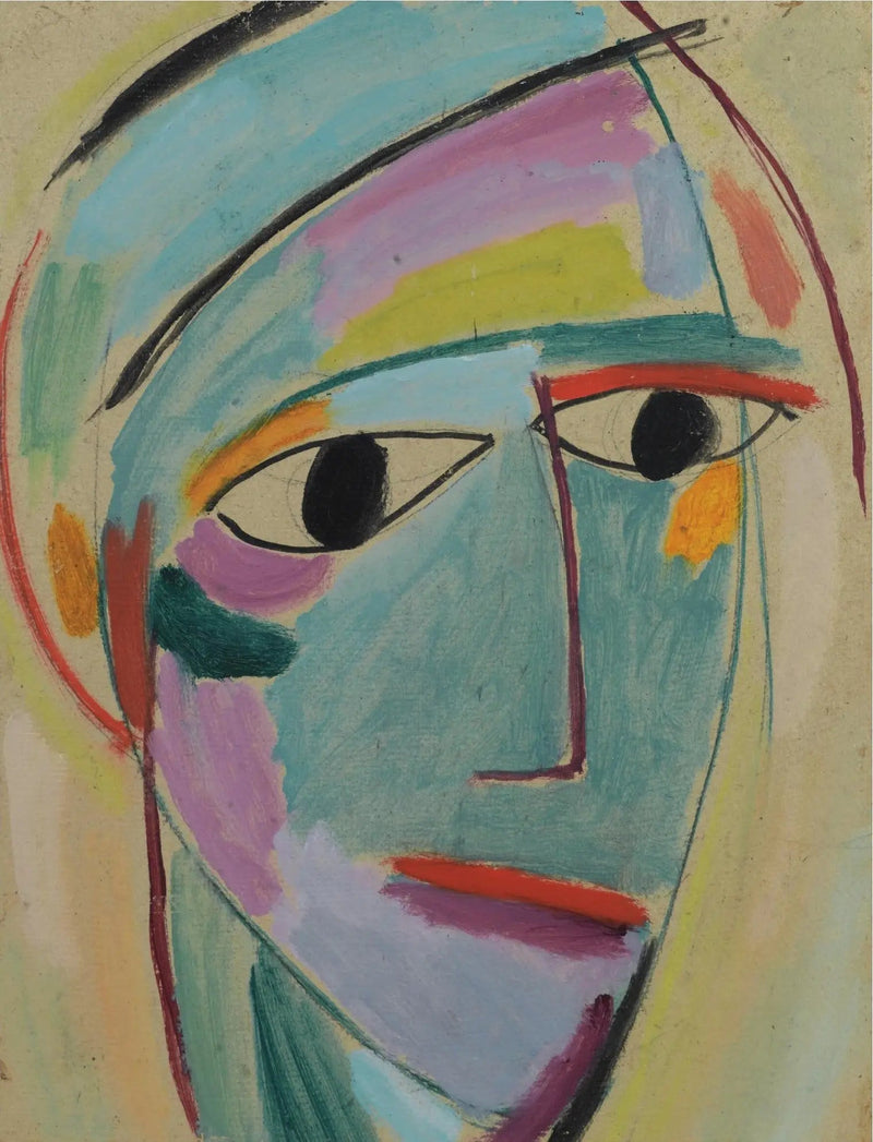 Mystisk hode: profil i trekvart - Alexej von Jawlensky

Source:
Tête mystique : profil de trois quarts - Alexej von Jawlensky
