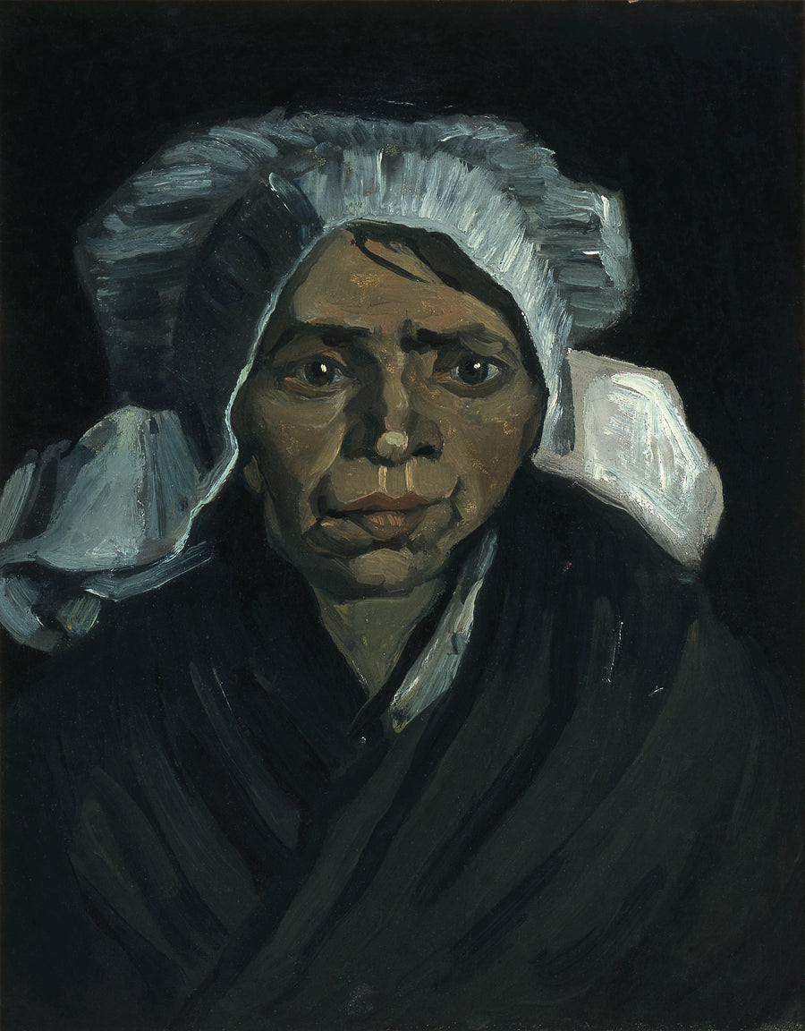 Bondekvinnehode - Vincent van Gogh