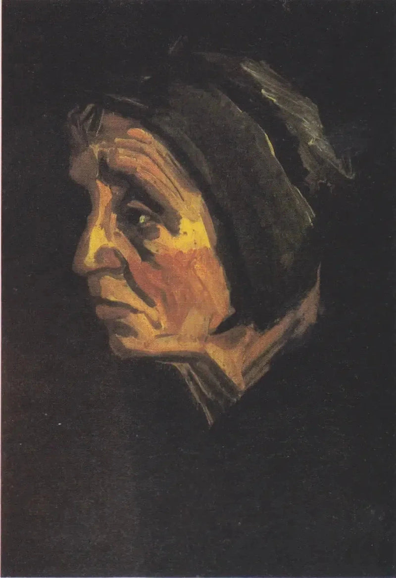 Kvinnehode - Vincent van Gogh