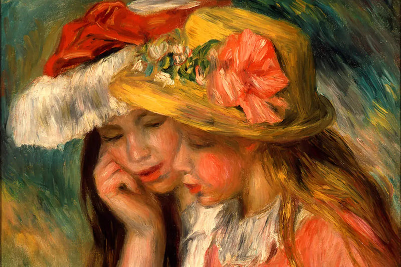 Hoder av to unge jenter - Pierre-Auguste Renoir