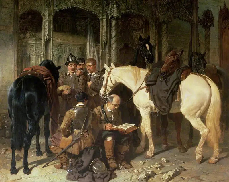 Runde hoder i en kirke i Arundel - John Frederick Herring, Sr.

Source:
Têtes rondes dans une église d'Arundel - John Frederick Herring, Sr.