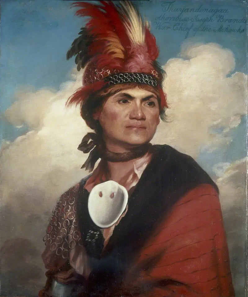 Thayendanegea (Joseph Brant, ca. 1743-1807) - Gilbert Stuart

Source:
Thayendanegea (Joseph Brant, vers 1743-1807) - Gilbert Stuart