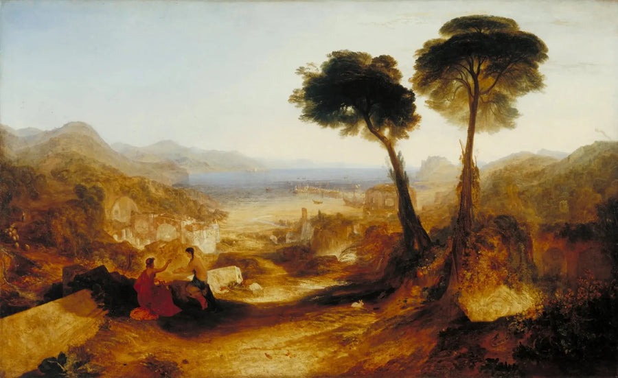 Baiae-bukten, med Apollo og Sibylen - J. M. W. Turner