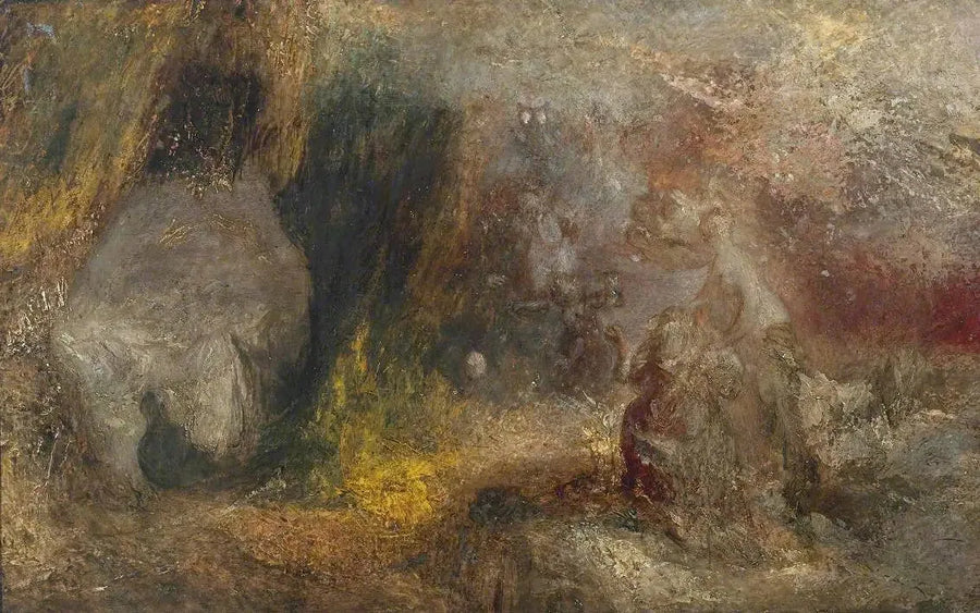 Hulen av fortvilelse - J. M. W. Turner