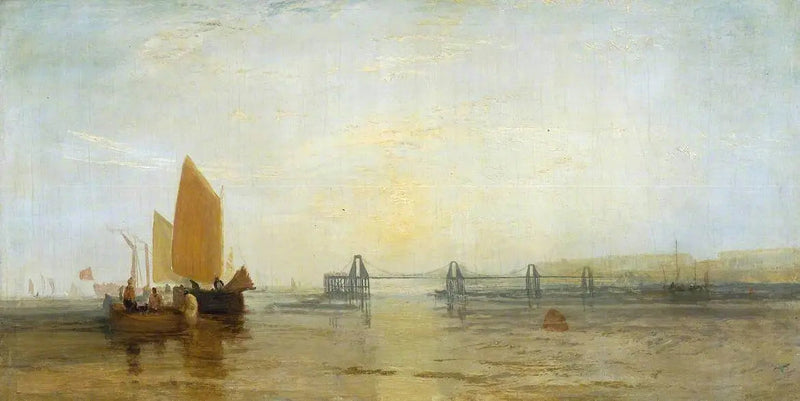 Kjettingbryggen, Brighton - J. M. W. Turner