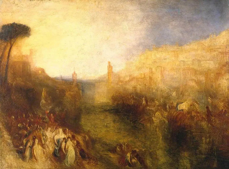 Avreisen av flåten - J. M. W. Turner