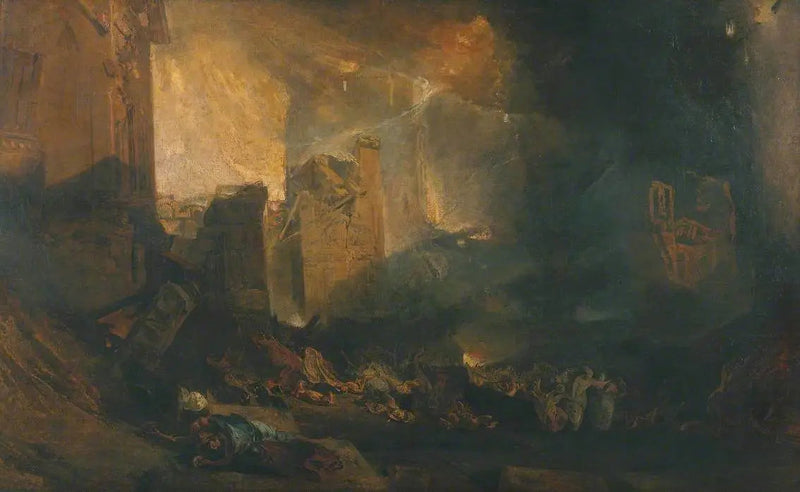 Ødeleggelsen av Sodoma - J. M. W. Turner
