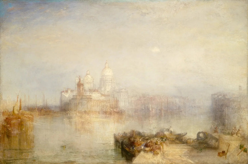 Dogana og Santa Maria della Salute, Venezia - J. M. W. Turner