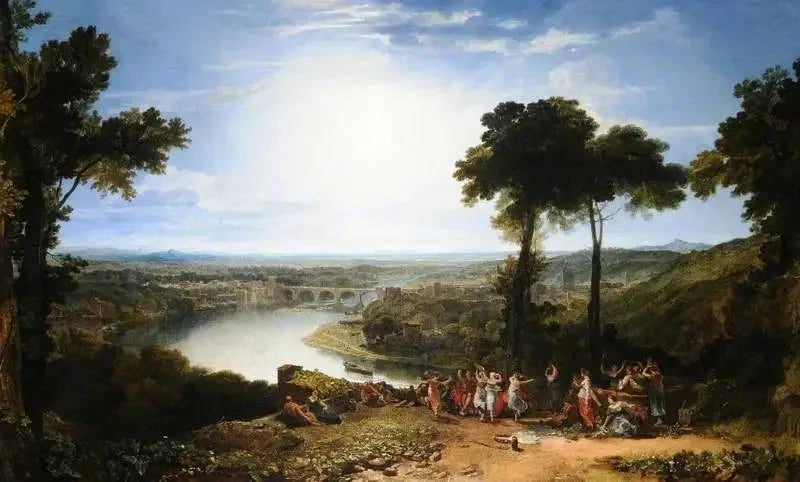Festivalen for åpningen av vintage i Mâcon, Frankrike - J. M. W. Turner