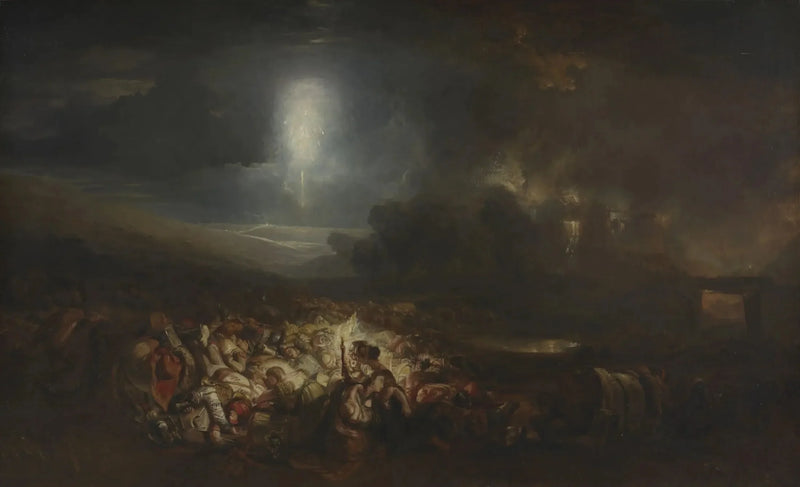 Slaget ved Waterloo - J. M. W. Turner