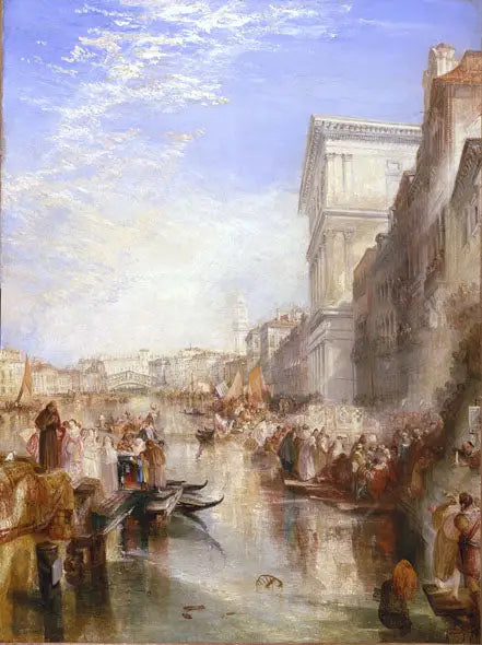 Den store kanalen: Scene - En gate i Venezia - J. M. W. Turner