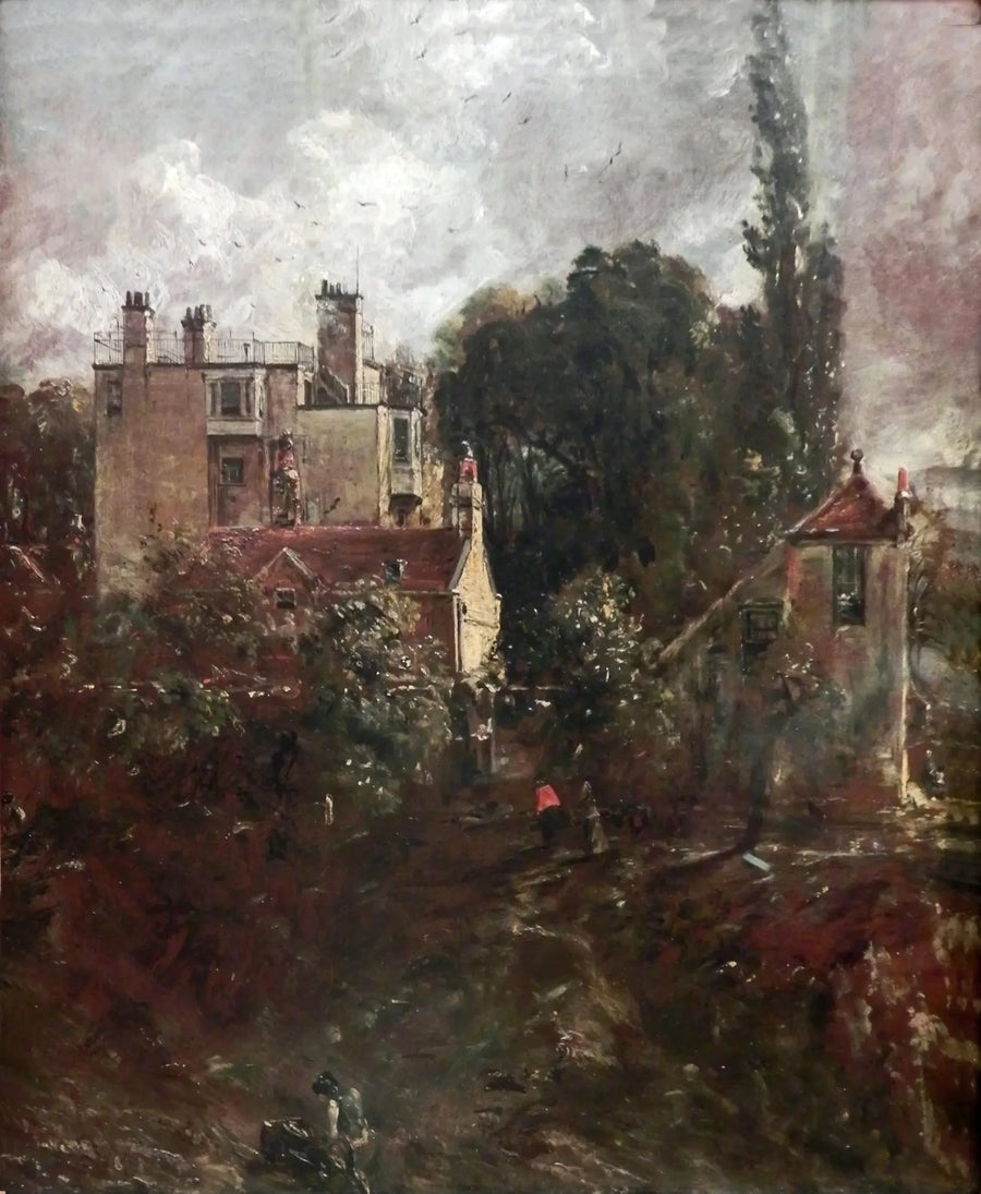 The Grove, eller huset til admiralen i Hampstead - John Constable