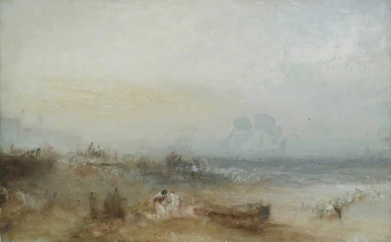 Morgenen etter vraket - J. M. W. Turner
