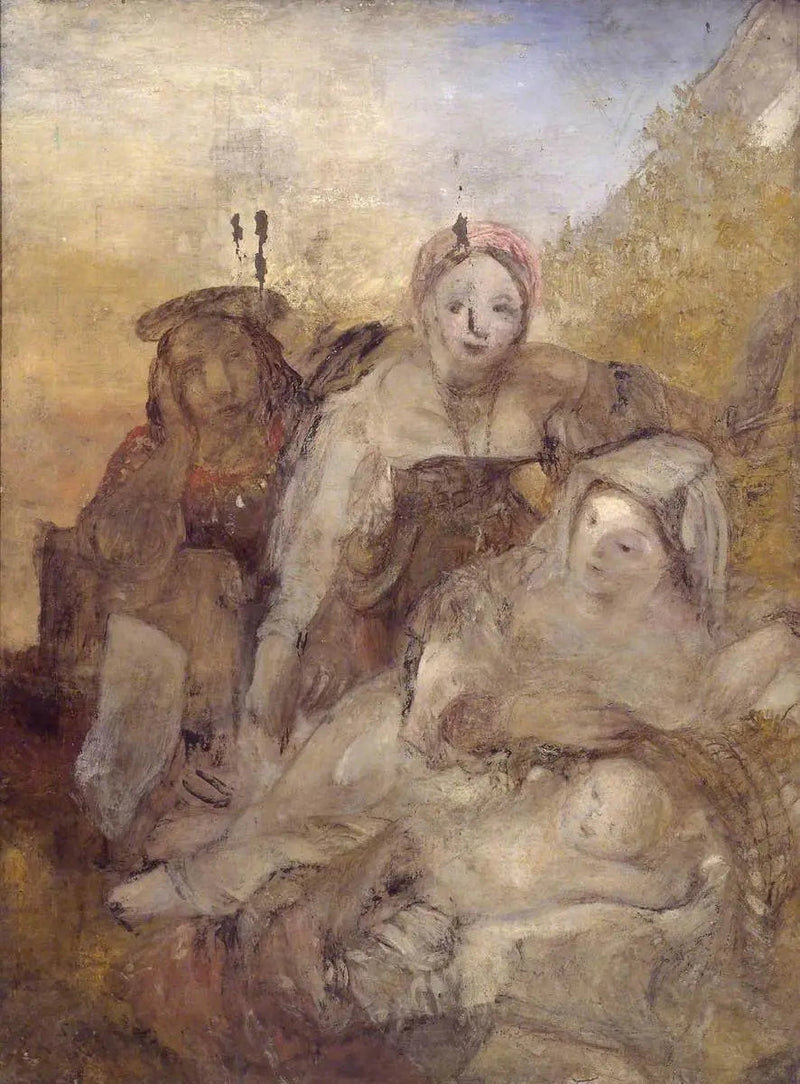 Hvilende på flukten til Egypt - J. M. W. Turner