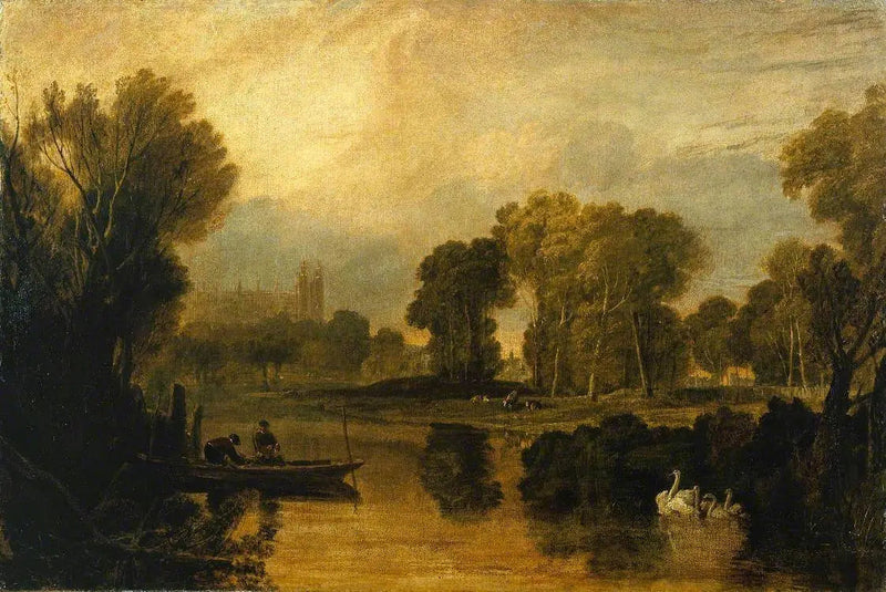 Themsen ved Eton - J. M. W. Turner