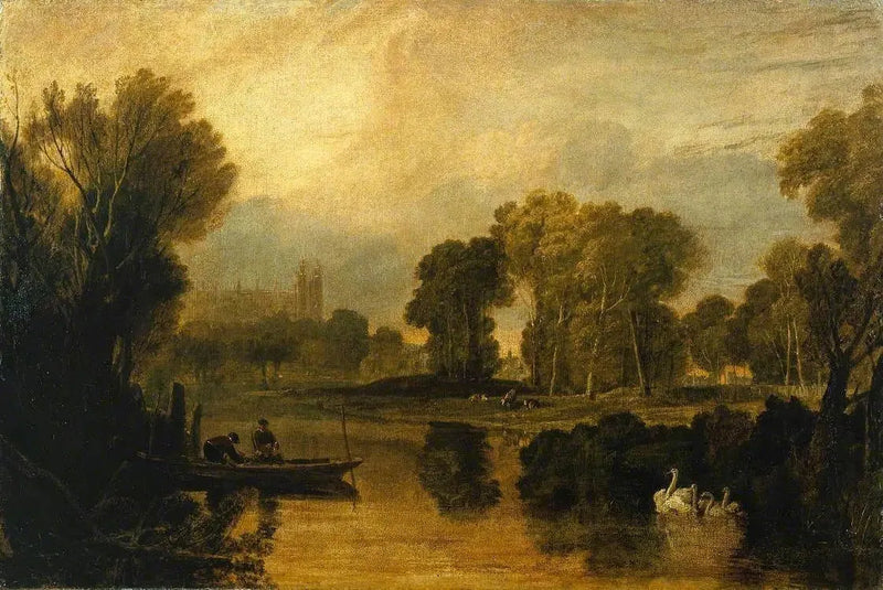 Themsen ved Eton - J. M. W. Turner