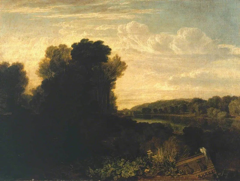 Themsen ved Weybridge - J. M. W. Turner