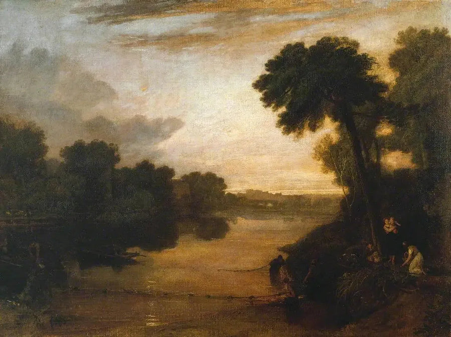 Themsen nær Windsor - J. M. W. Turner
