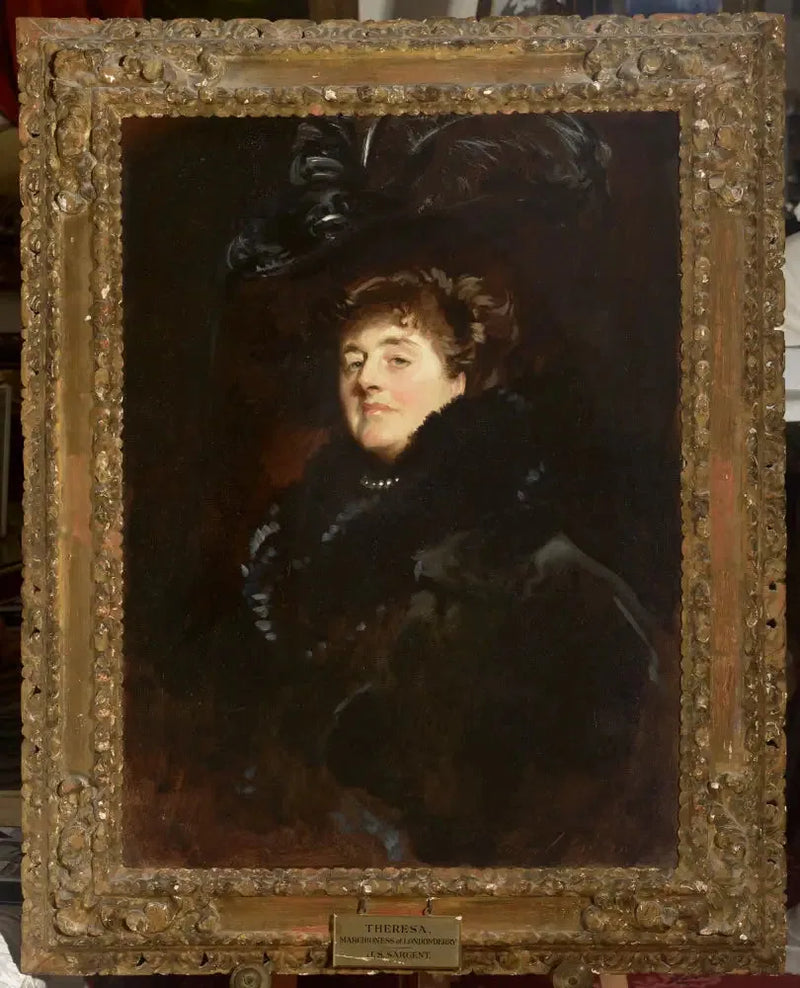 Theresa Susey Helen Talbot, markise av Londonderry (1855 -1919) - John Singer Sargent