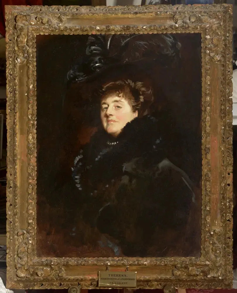 Theresa Susey Helen Talbot, markise av Londonderry (1855 -1919) - John Singer Sargent