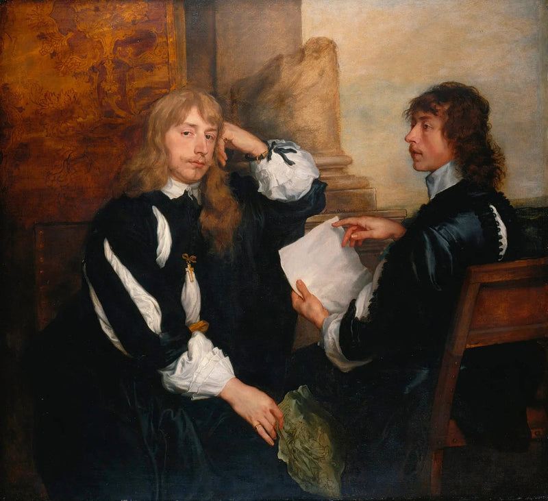 Thomas Killigrew og William, Lord Crofts (?) - Antoine van Dyck

Source:
Thomas Killigrew et William, Lord Crofts (?) - Antoine van Dyck