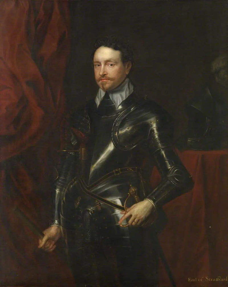 Thomas Wentworth (1593–1641), greve av Strafford - Antoine van Dyck

Source:
Thomas Wentworth (1593–1641), comte de Strafford - Antoine van Dyck